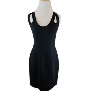 Vintage Tootsies black cocktail dress with jacket, size 6‎